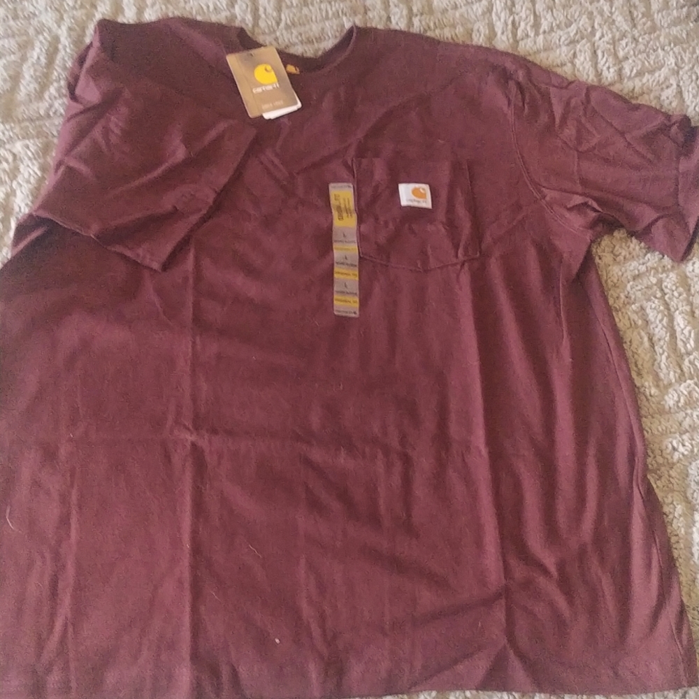 Carhartt Original Fit Pocket Tee L Burgundy/Wine